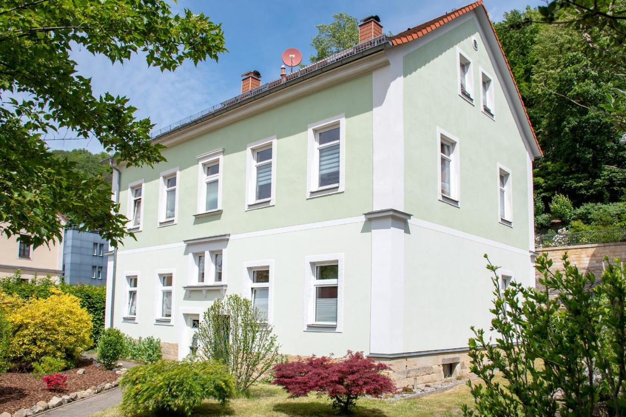 Haus Wettin Apartment Bad Schandau Exterior foto