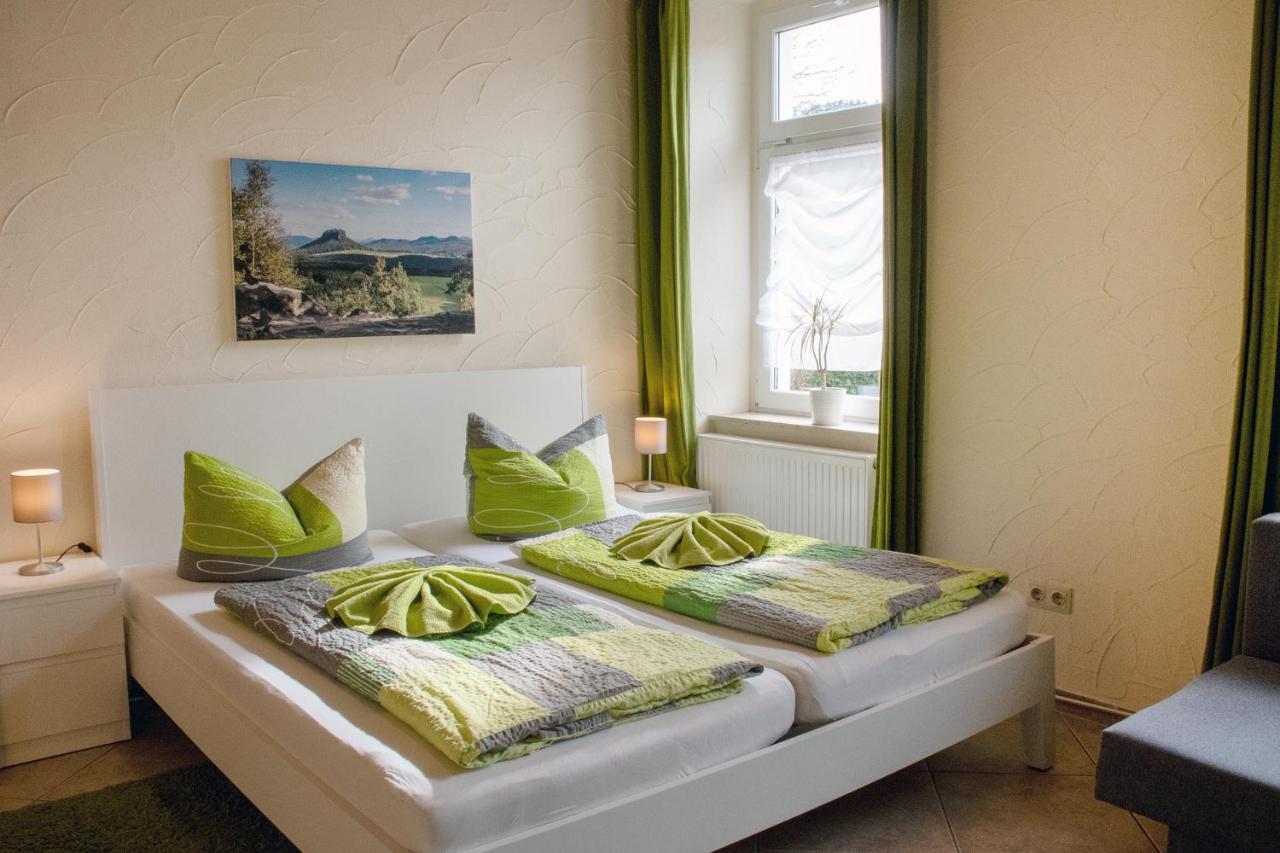 Haus Wettin Apartment Bad Schandau Exterior foto